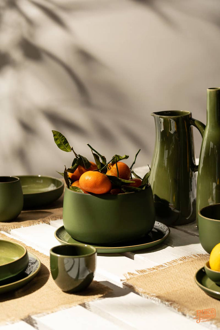 HANDMADE STONEWARE SERVING BOWL | EWA 68 OZ | KITCHEN