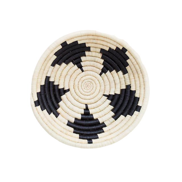 Mini Flora Raffia Plateau
