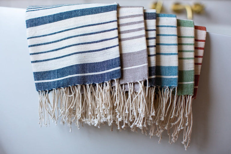 DAWA HANDWOVEN ETHIOPIAN COTTON HAND TOWEL | BATH