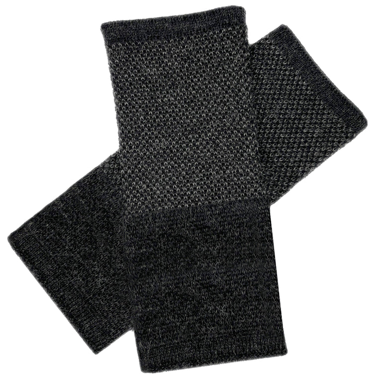  ALPACA GLOVES - TRIGO - COAL