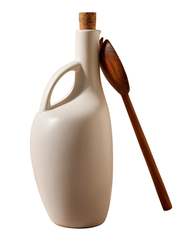 Stoneware Olive Oil Dispenser | Canard 34 oz