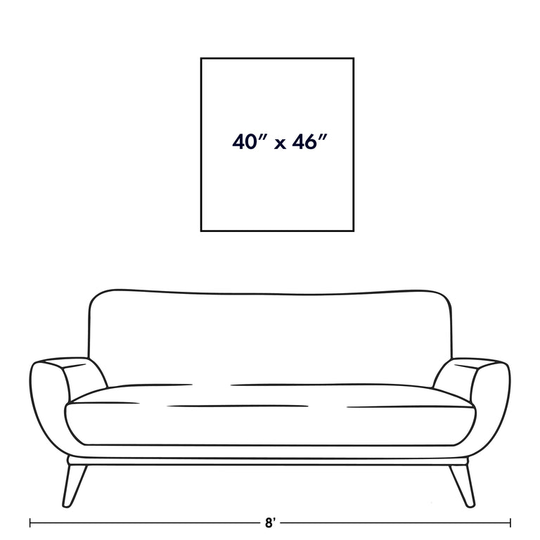 standard stretched canvas size 