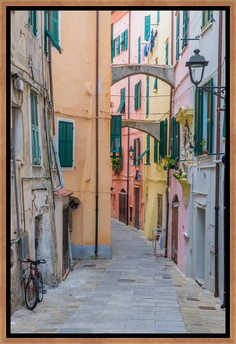 Italian Street Scene III by Richard Silver | wall art stretched canvas