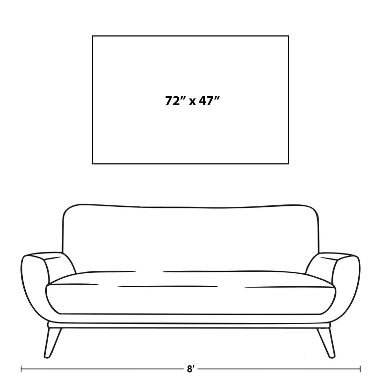 standard stretched canvas size 