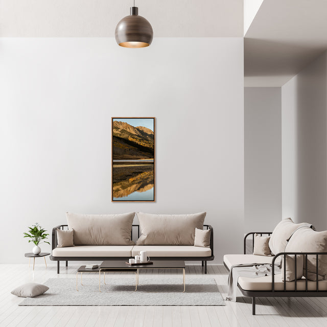 Golden Aspens in Autumn I by Adam Mowery | wall art stretched canvas