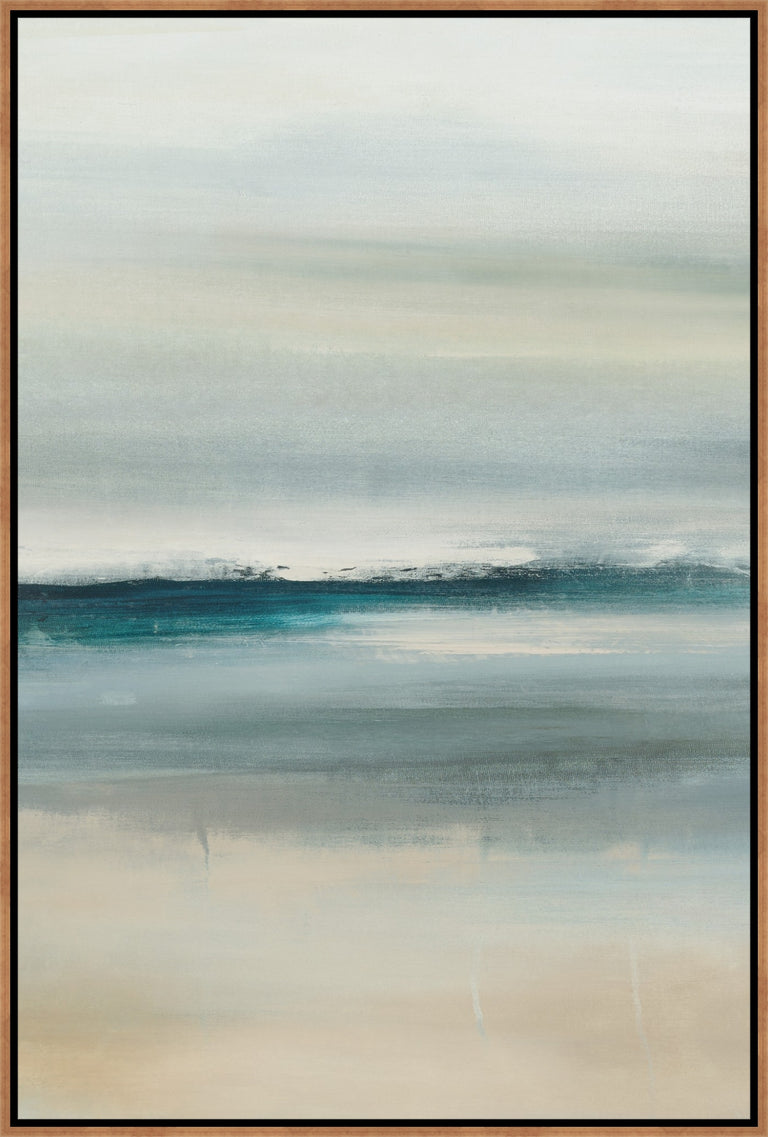 Beach Stroll III by Mari Urasawa | wall art stretched canvas