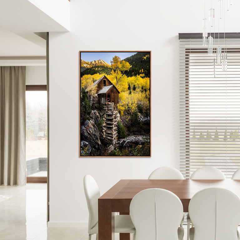 Cabin Refuge by Adam Mowery | wall art stretched canvas