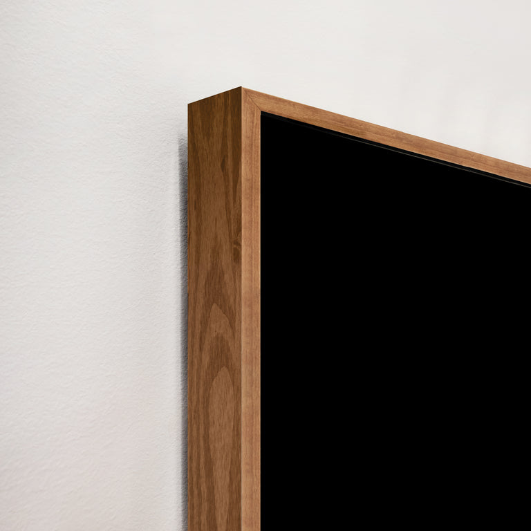 framed art canvas corner detail