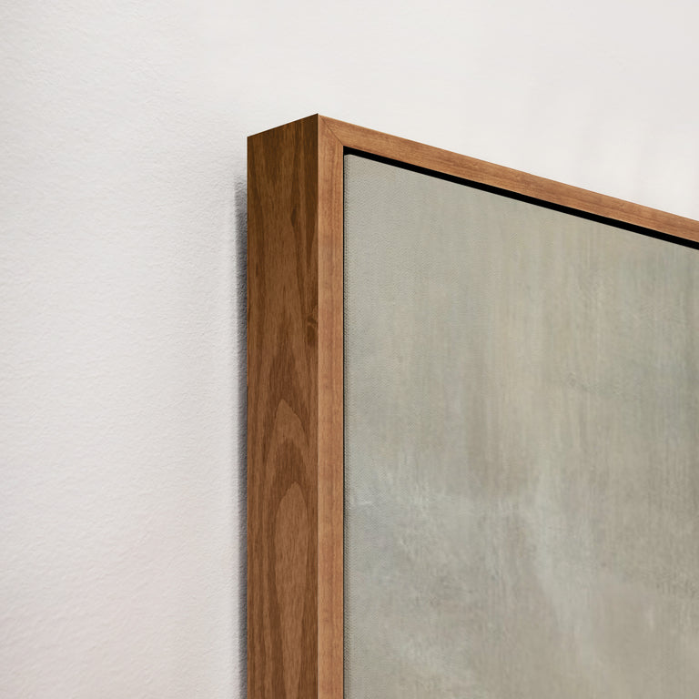 framed art canvas corner detail