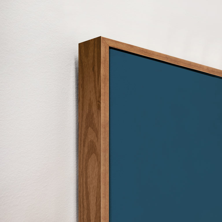 framed art canvas corner detail