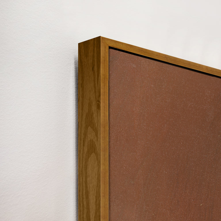 framed art canvas corner detail