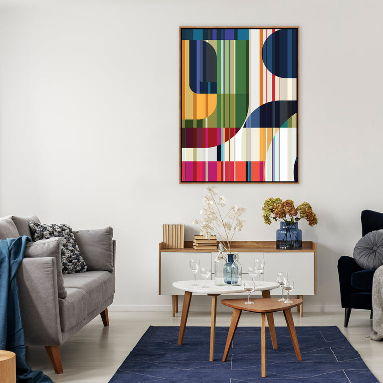 Coalescence of Color I by Richard Ryder | wall art stretched canvas