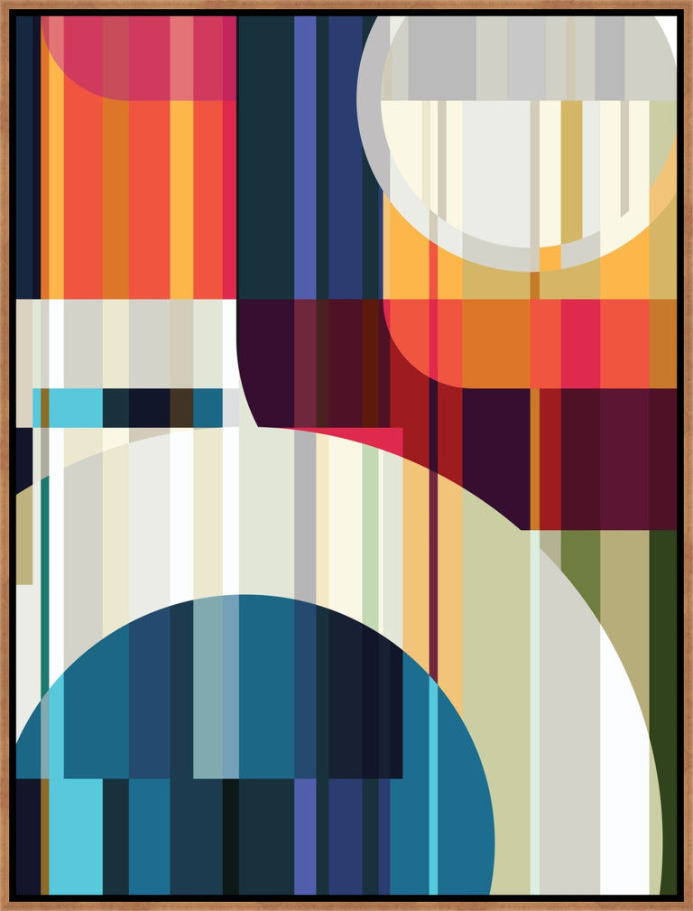 Coalescence of Color II by Richard Ryder | wall art stretched canvas