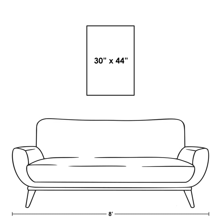 Deer IV by Giorgio Gosti | stretched art canvas