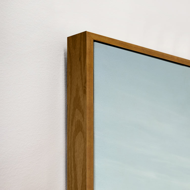 framed art canvas corner detail