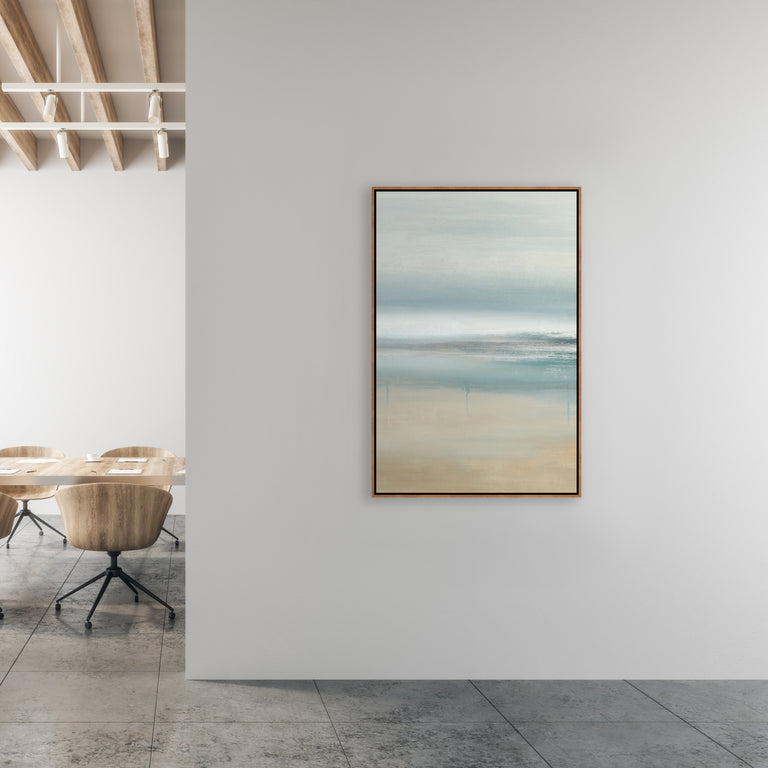 framed art canvas corner detail