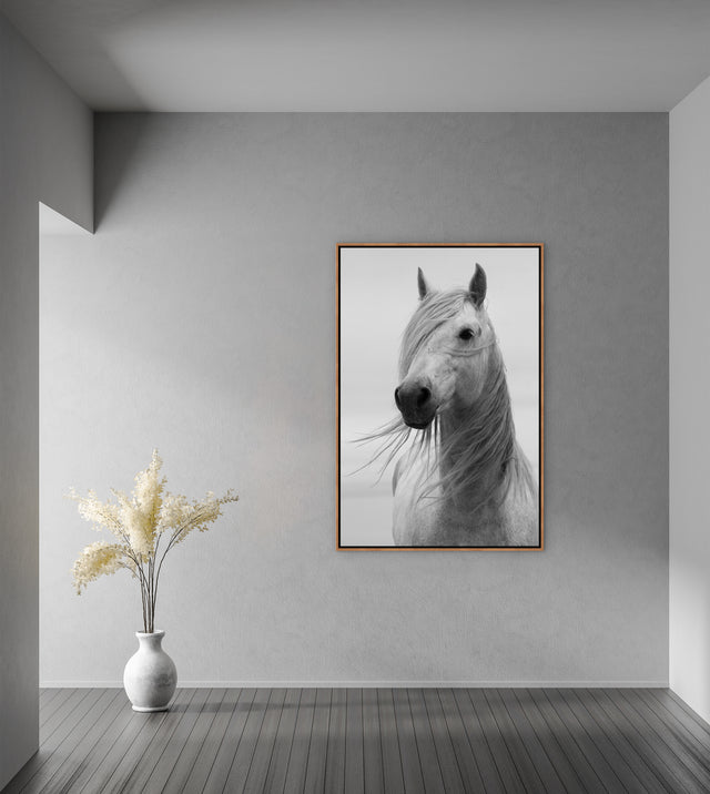 Portrait of Purity by Jennifer King and Randy Wilson | wall art stretched canvas