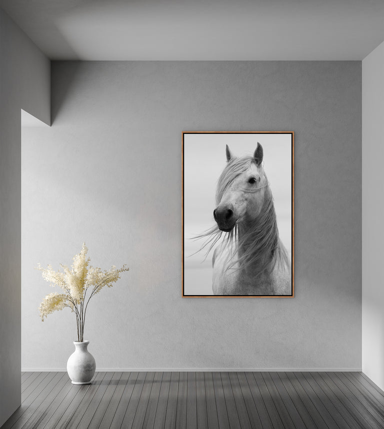 Portrait of Purity by Jennifer King and Randy Wilson | wall art stretched canvas