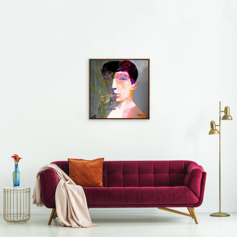 Smoky by Victor Tkachenko | wall art stretched canvas
