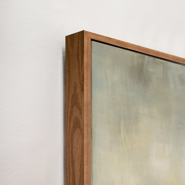 framed art canvas corner detail