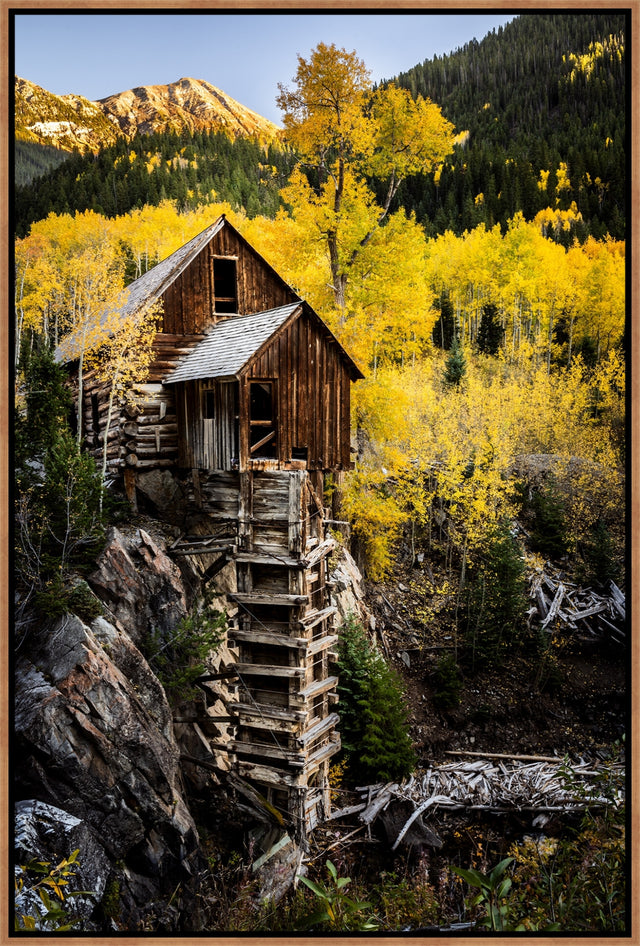 Cabin Refuge by Adam Mowery | wall art stretched canvas