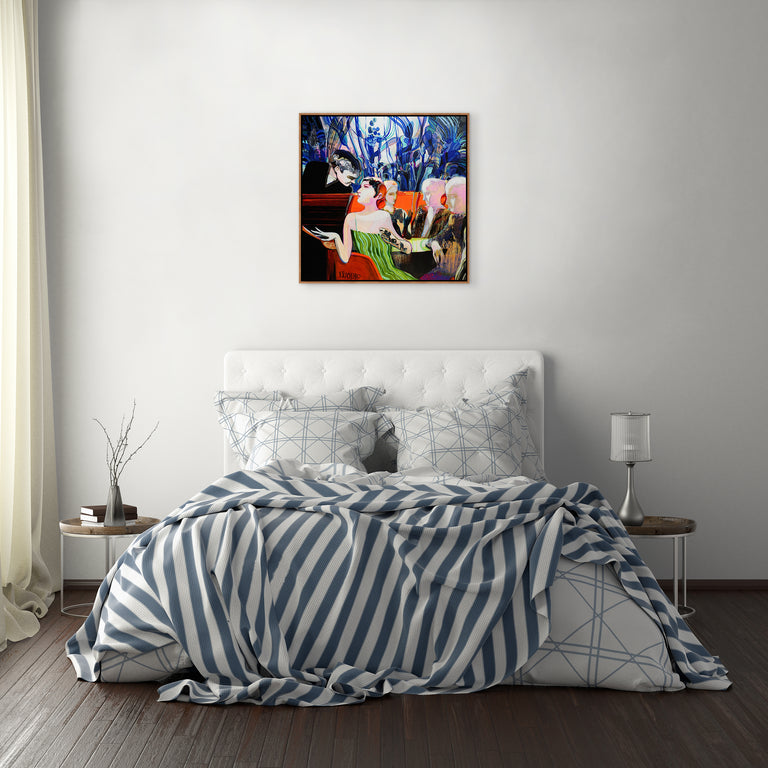 Four Specials by Victor Tkachenko | wall art stretched canvas