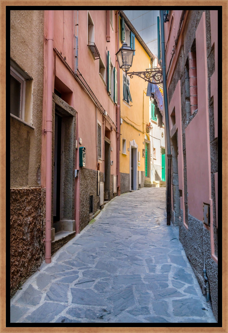 Italian Street Scene II by Richard Silver | wall art stretched canvas