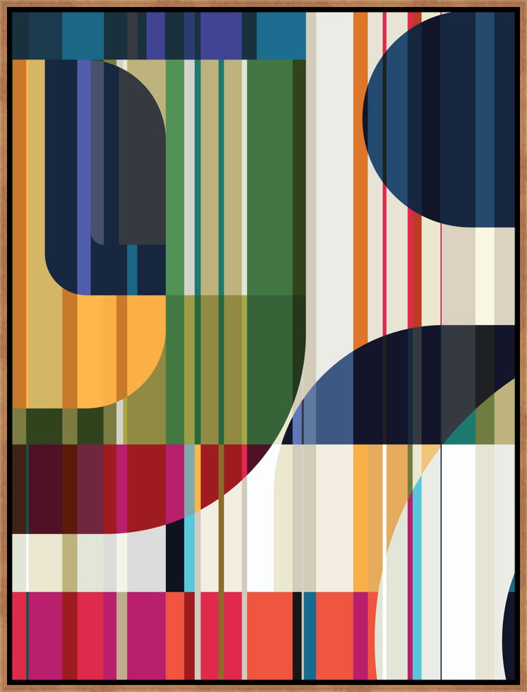 Coalescence of Color I by Richard Ryder | wall art stretched canvas