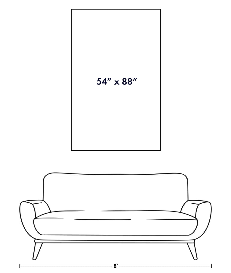 standard stretched canvas size 