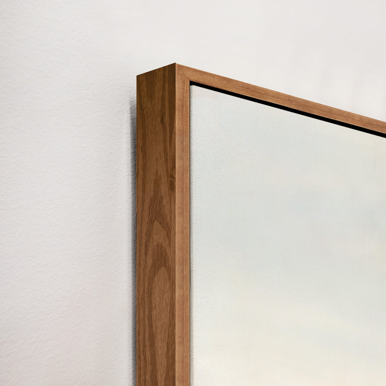 framed art canvas corner detail