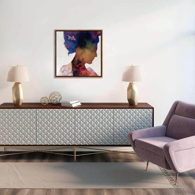 Pisces II by Alexander Nikanpour | wall art stretched canvas