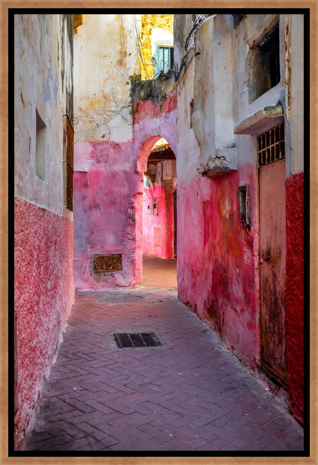 Italian Street Scene IV by Richard Silver | wall art stretched canvas