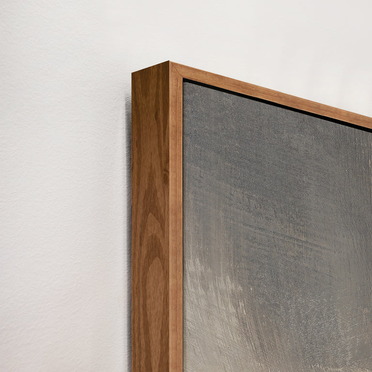 framed art canvas corner detail