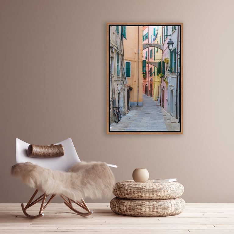 Italian Street Scene III by Richard Silver | wall art stretched canvas