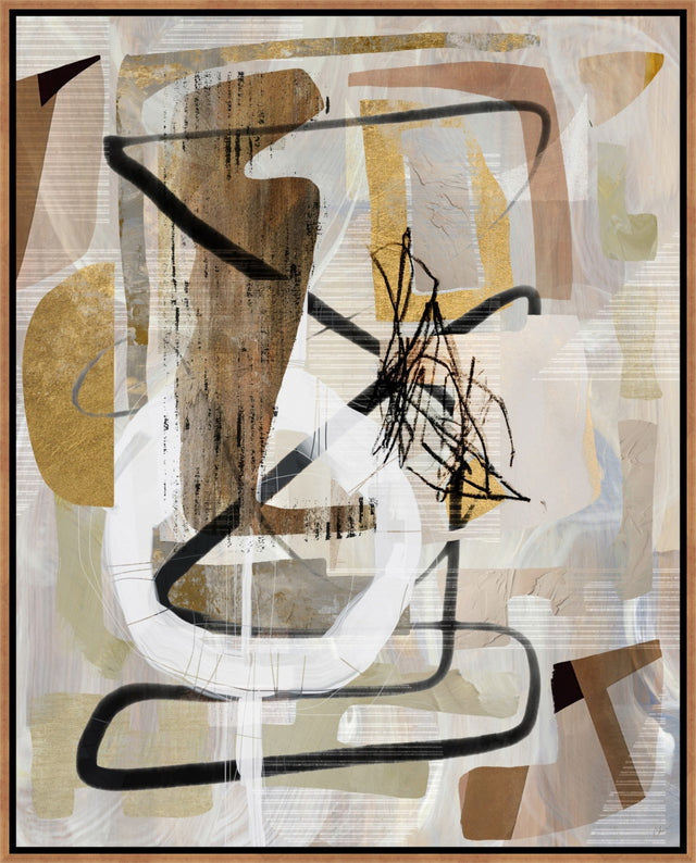 Lock Key by Nikki Chu | wall art stretched canvas