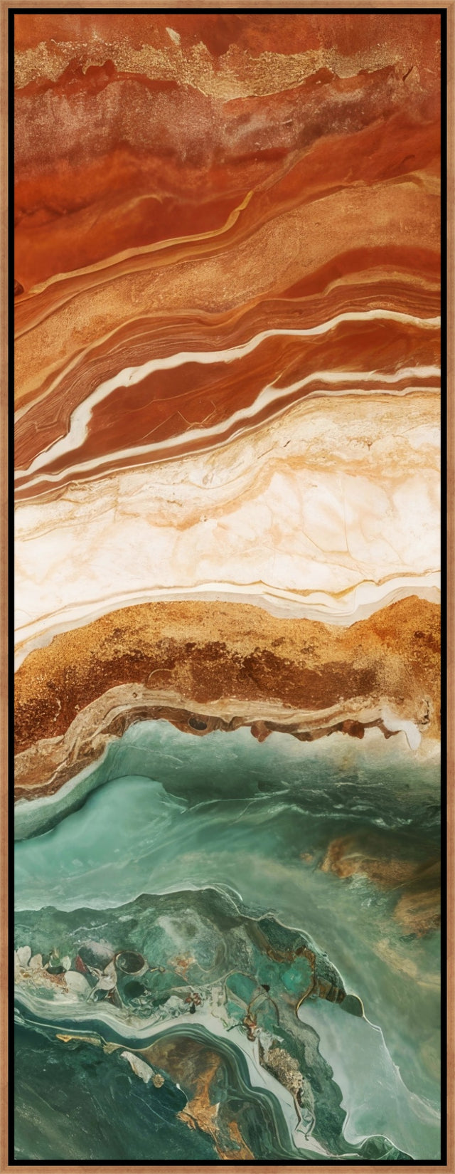 From Land to Sea II by Alpenglow Workshop | wall art stretched canvas
