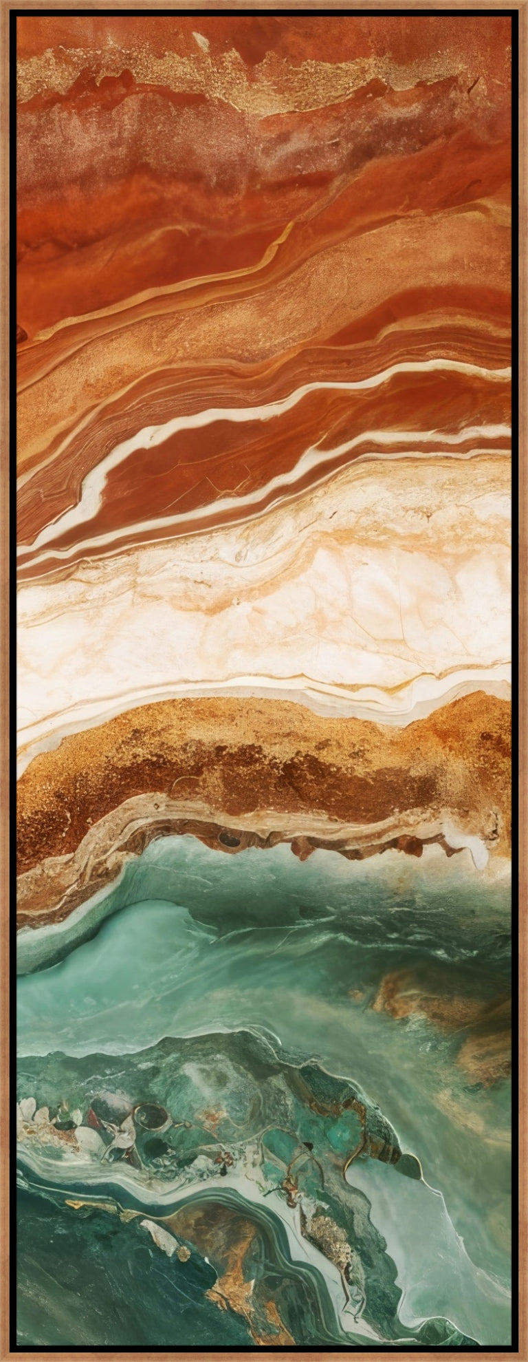 From Land to Sea II by Alpenglow Workshop | wall art stretched canvas