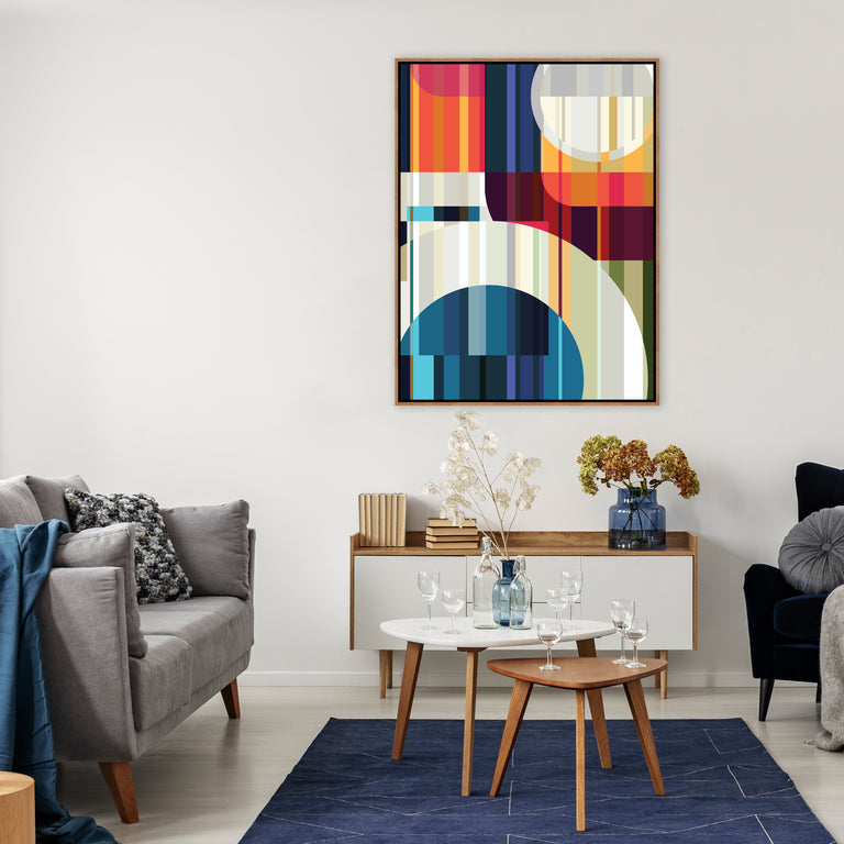 Coalescence of Color II by Richard Ryder | wall art stretched canvas