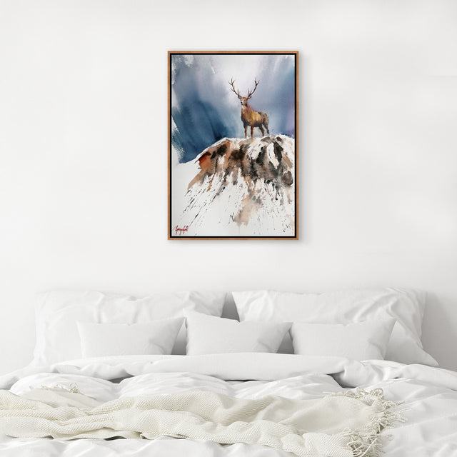 Deer IV by Giorgio Gosti | wall art stretched canvas