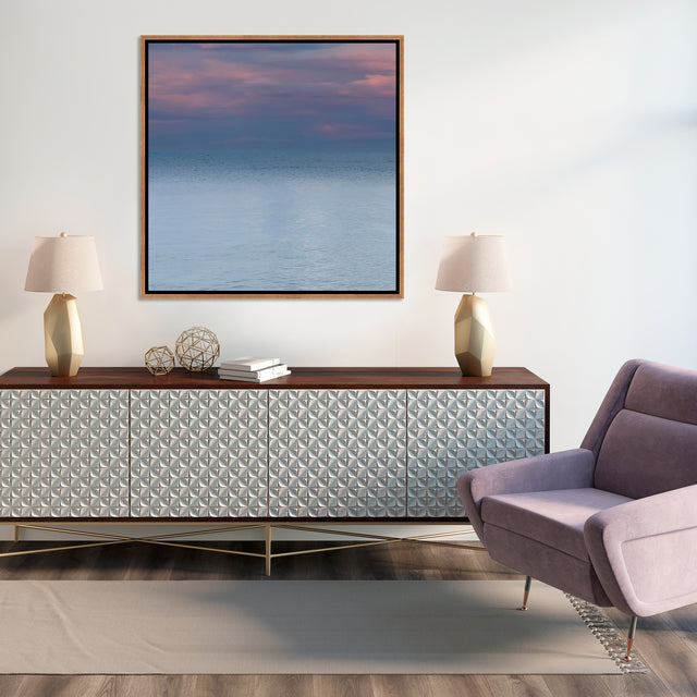 Colored Sky Boardwalk Panorama I by Richard Silver | wall art stretched canvas