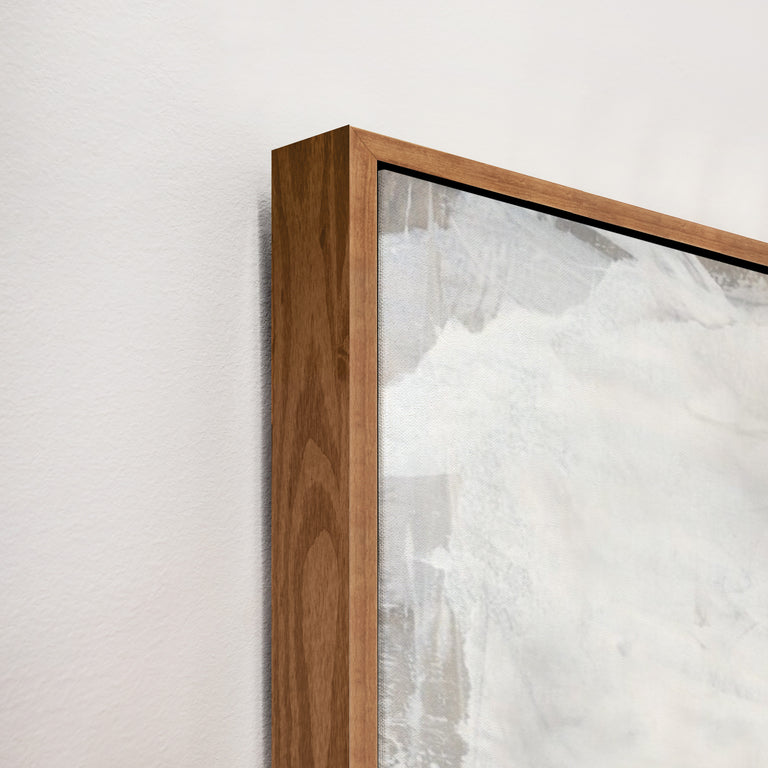 framed art canvas corner detail