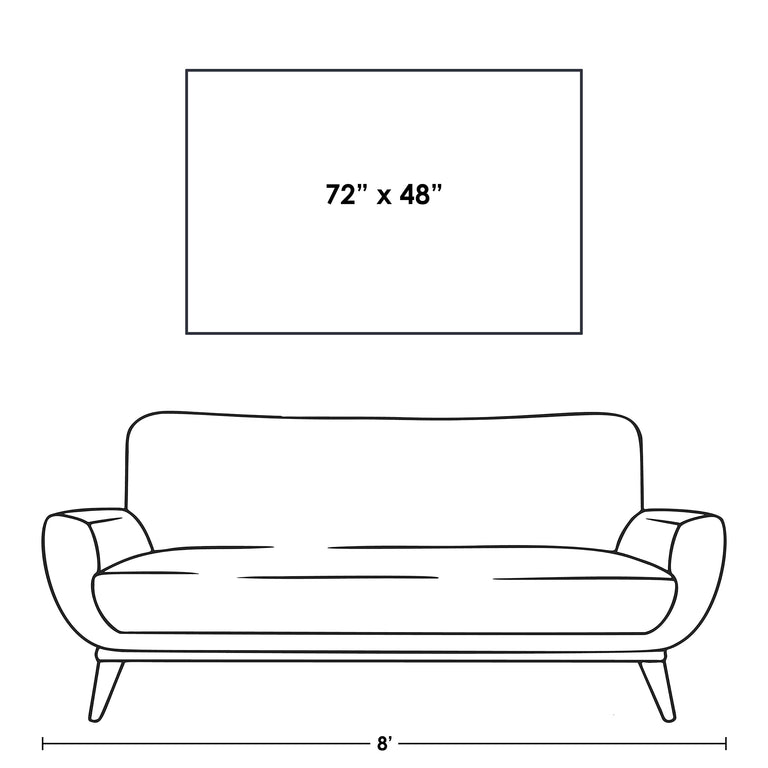 Blue Telemetry by Richard Ryder | stretched art canvas