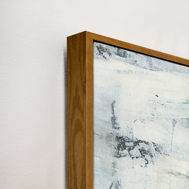 framed art canvas corner detail