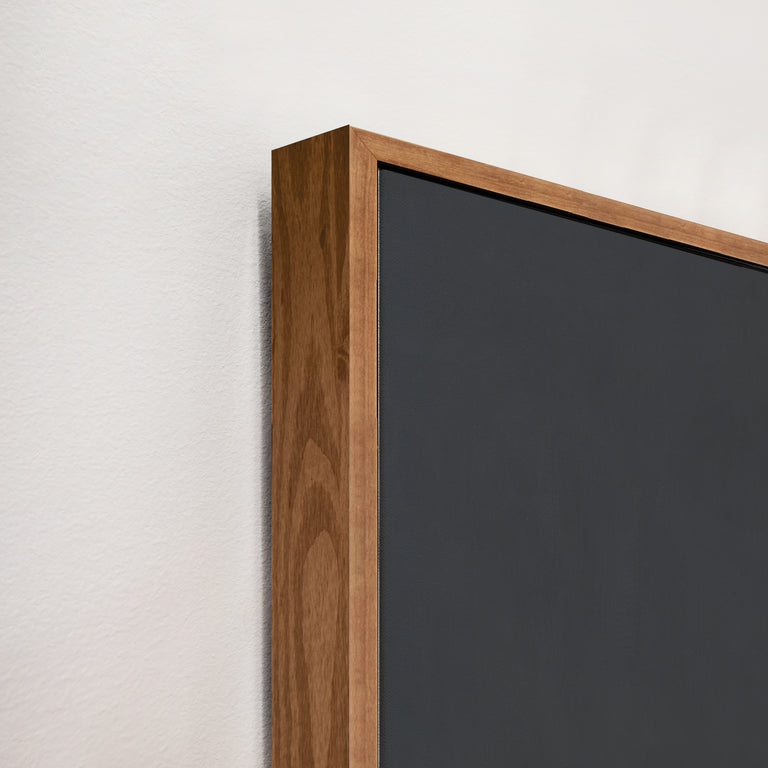 framed art canvas corner detail