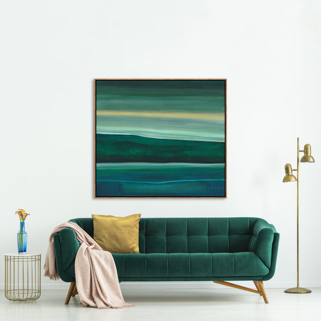 Garden View by BH Art Space | wall art stretched canvas