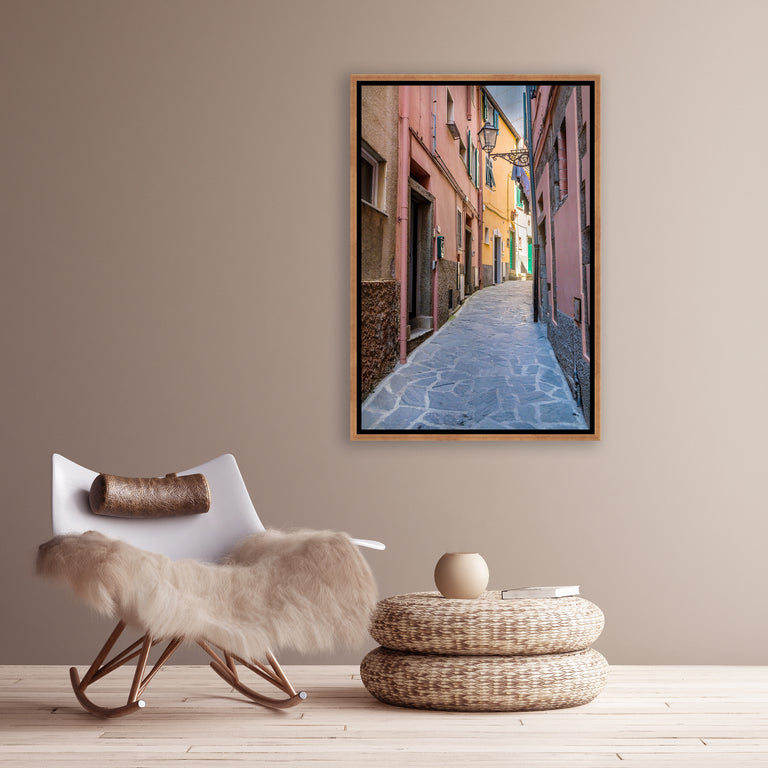 Italian Street Scene II by Richard Silver | wall art stretched canvas