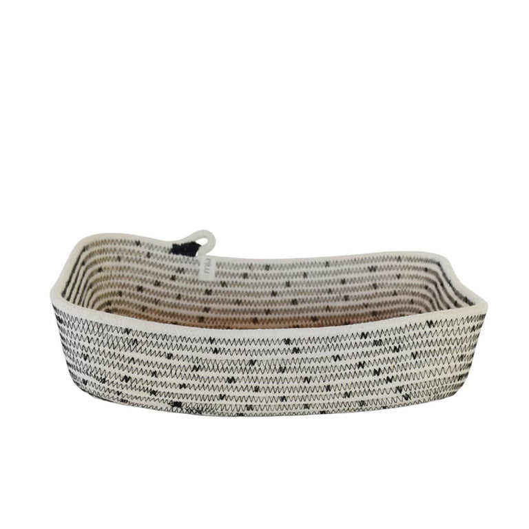 RECTANGULAR BASKET S - AFRI-SCANDI | ORGANIC SOUTH AFRICAN COTTON CRAFT