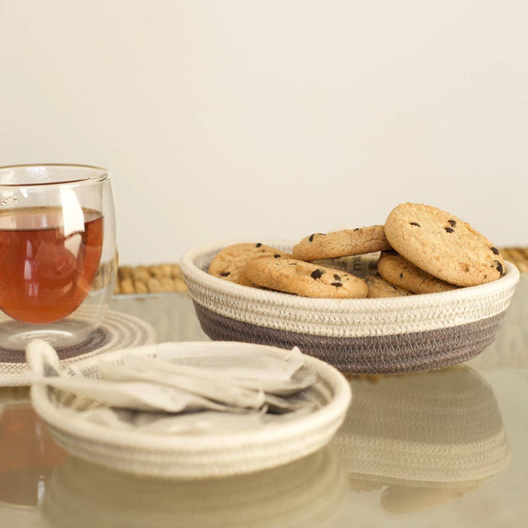 PETITE TRINKET TRAY - FRUIT PASTILLES COZY HUES | ORGANIC SOUTH AFRICAN COTTON CRAFT