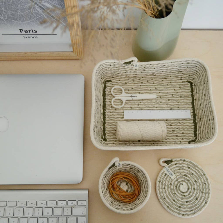PETITE TRINKET BOWL - SAFARI | ORGANIC SOUTH AFRICAN COTTON CRAFT