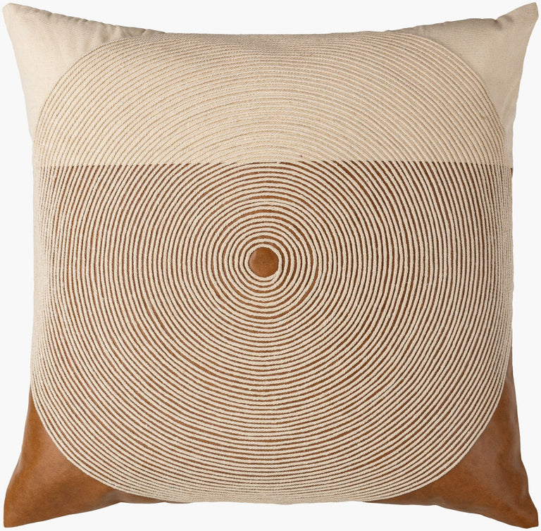 ETERNITY RIPPLE COTTON THROW PILLOW